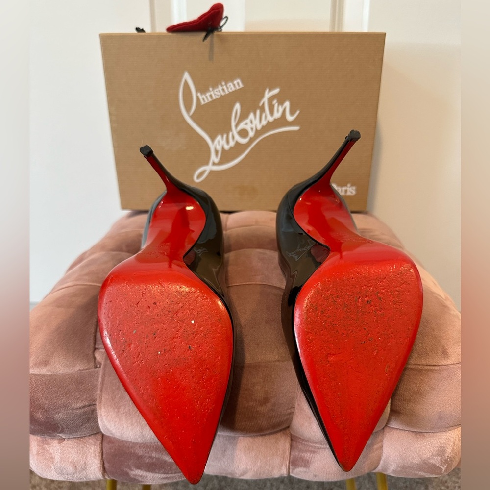 Christian Louboutin Black Pigalle Heels - Picture 10 of 15